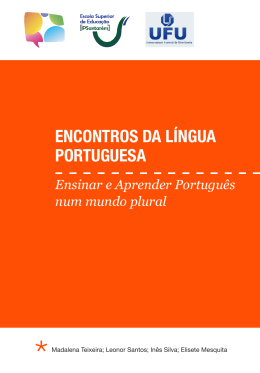 encontros da l&iacute;ngua portuguesa - Reposit&oacute;rio Cient&iacute;fico do Instituto