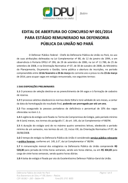 EDITAL DE ABERTURA DO CONCURSO N&ordm; 001