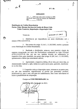 Euler Hermes Servi&ccedil;os de Gest&atilde;o de risco x Uni&atilde;o. 0242184