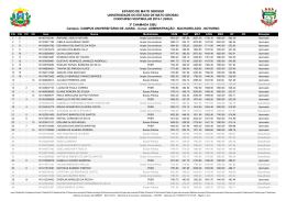 ESTADO DE MATO GROSSO UNIVERSIDADE DO ESTADO DE