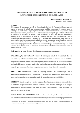 Artigo - Rede de Estudos do Trabalho