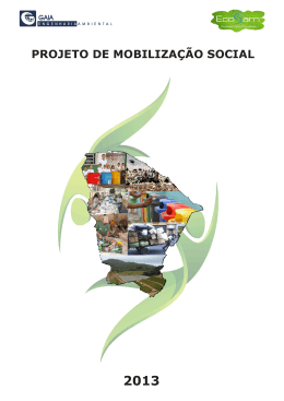 Plano de Mobiliza&ccedil;&atilde;o Social do PERS