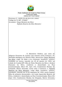 Processo: 19176-02 - Tribunal de Justi&ccedil;a do Estado de Mato Grosso
