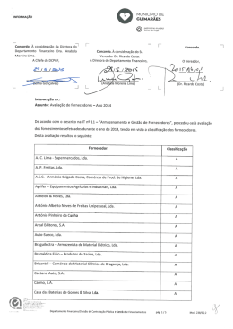 MUNICÍPLO DE - Município de Guimarães