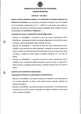 Edital n.º 60-2013