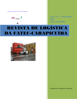 revista de log&iacute;stica da fatec-carapicu&iacute;ba