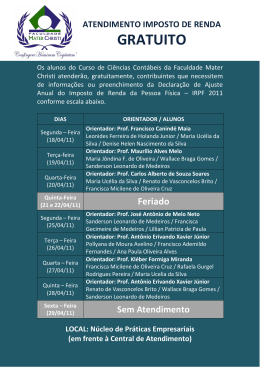 Alunos treinamento
