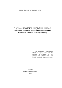 A ATUA&Ccedil;&Atilde;O DA JUSTI&Ccedil;A E DOS POL&Iacute;TICOS CONTRA A
