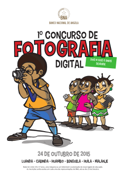 Concurso de Fotografia Digital Alusivo ao 39º Aniversário do