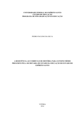 Dissertacao.Pedro Paulino.Texto - UFES