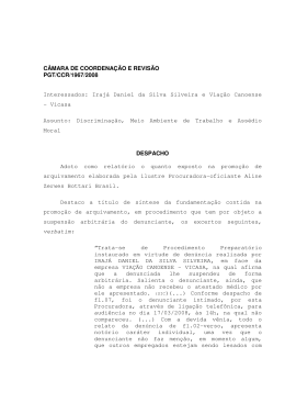 Processo PGT/CCR/nº 1967/2008 - Ministério Público do Trabalho