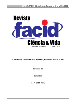 Revista Volume 8