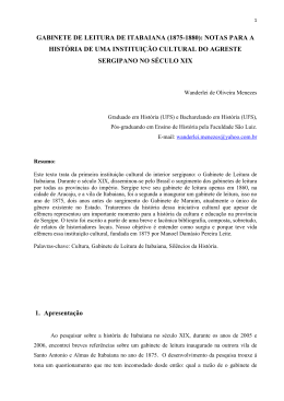 (1875&ndash;1880): notas para a hist&oacute;ria de uma institui&ccedil;&atilde;o cultural do