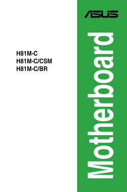 H81M-C H81M-C/CSM H81M-C/BR