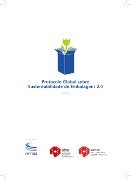 Protocolo Global sobre Sustentabilidade de Embalagens 2.0