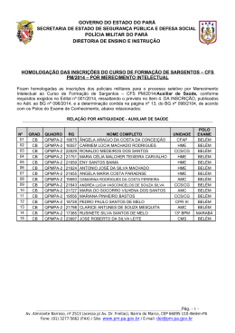 Proxy da Pol&iacute;cia Militar do Par&aacute;!