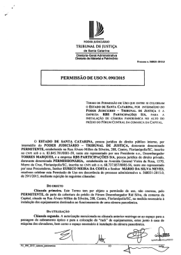 IIz - Tribunal de Justi&ccedil;a de Santa Catarina