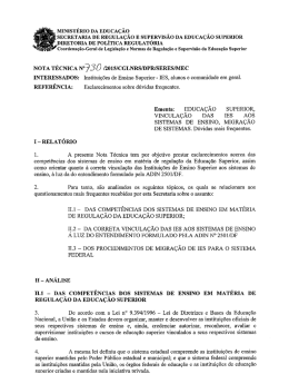 Nota Técnica nº 730/2015