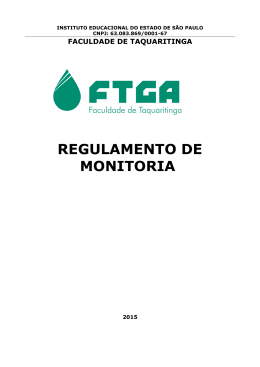 realizar - Faculdade de Taquaritinga