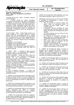 RF/ EXTNSIVA Prof. Eduardo Tanaka Dir