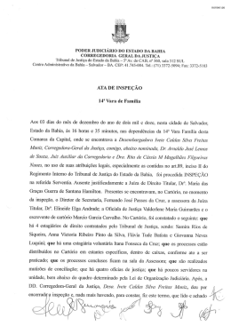 14ª Vara de Família - Tribunal de Justiça do Estado da Bahia