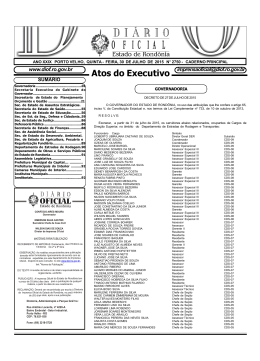 Di&aacute;rio Oficial