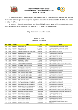 recursos interpostos contra os gabaritos das provas objetivas
