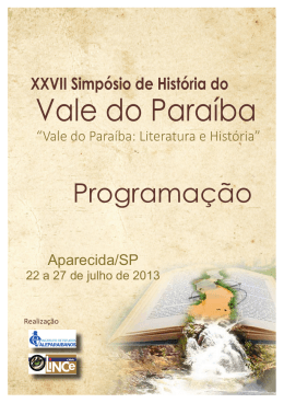 Programa&ccedil;&atilde;o