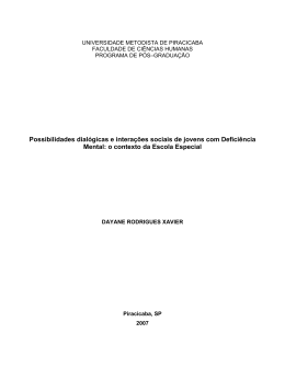 Possibilidades dial&oacute;gicas e intera&ccedil;&otilde;es sociais de jovens