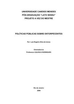 pol&iacute;ticas p&uacute;blicas sobre entorpecentes