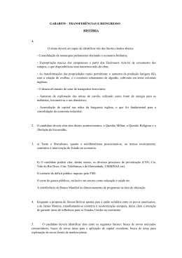 GABARIT0 &ndash; TRANSFER&Ecirc;NCIAS E REINGRESSO HIST&Oacute;RIA 1. O