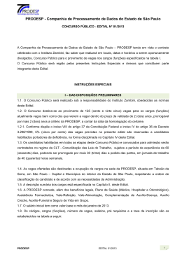 PRODESP - Companhia de Processamento de