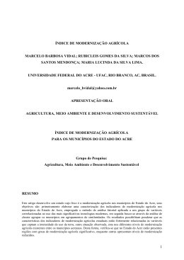 &iacute;ndice de moderniza&ccedil;&atilde;o agr&iacute;cola marcelo barbosa vidal