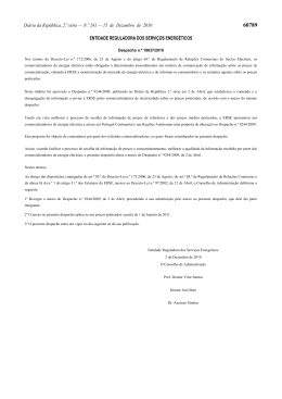 Di&aacute;rio da Rep&uacute;blica, 2.&ordf; s&eacute;rie &mdash; N.&ordm; 241 &mdash; 15 de Dezembro