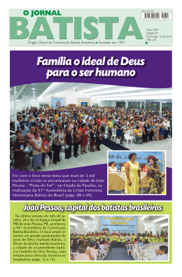 Fam&iacute;lia o ideal de Deus para o ser humano