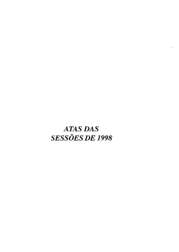 Atas das Sessões - Instituto do Ceará
