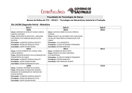 Dia 24/06 (Segunda-Feira) - Matutino