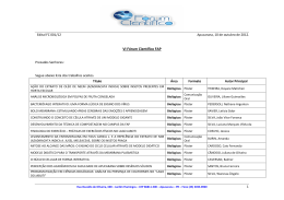 VI F&oacute;rum Cient&iacute;fico FAP