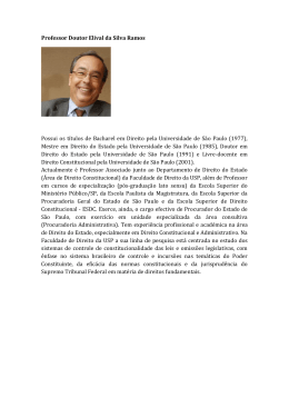 Prof. Doutor Elival da Silva Ramos