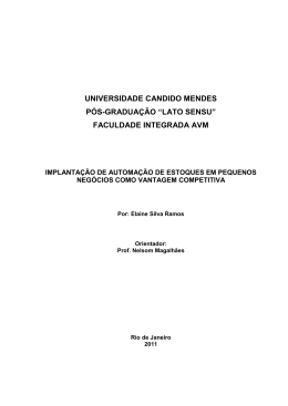 Elaine Silva Ramos - AVM Faculdade Integrada