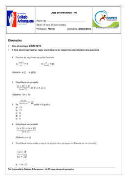matem&aacute;tica p2 iii bimestre