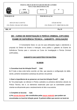 2004 - Centro de Criminalistica