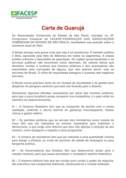 Carta de Guarujá