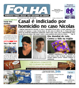 Edi&ccedil;&atilde;o: 1613 De - Folha Ribeir&atilde;o Pires