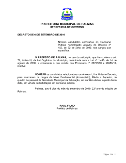 decreto nº 06/09/2010 de 06/09/2010