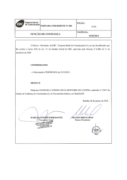 fun&ccedil;&atilde;o de confian&ccedil; a- dandara candida silva monteiro de castro