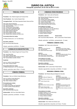 Di&aacute;rio da Justi&ccedil;a de Sergipe - Tribunal de Justi&ccedil;a de Sergipe