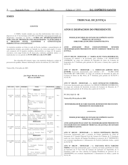 Word Pro - 13072009.lwp - Tribunal de Justiça do Espírito Santo