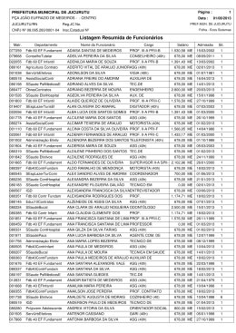 (Listagem Resumida de Funcion\341ri)