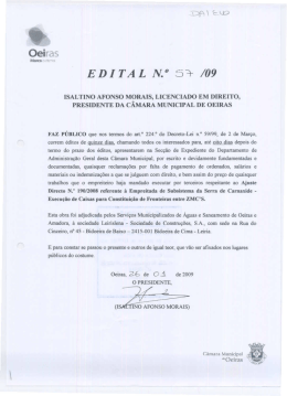 Edital n&ordm;57